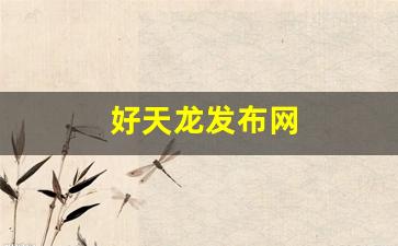 天龙八部sf网：好天龙发布网(新开天龙sf)